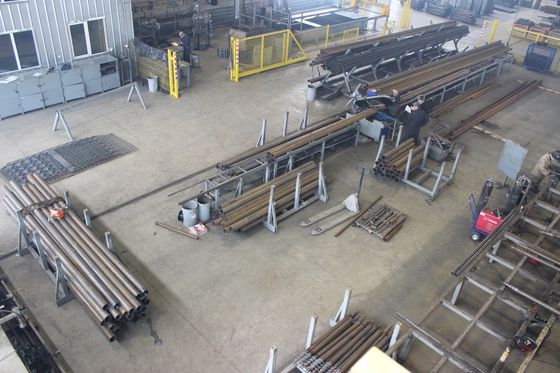 production of metal piles